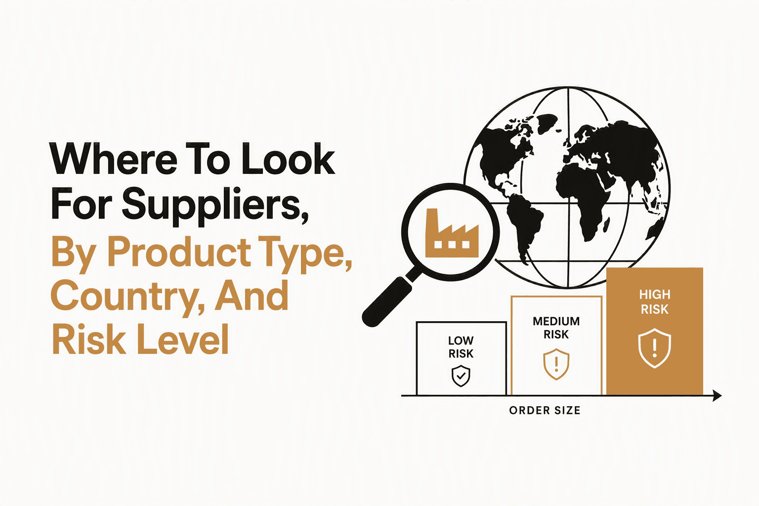 Where To Look For Suppliers, By Product Type, Country, And Risk Level